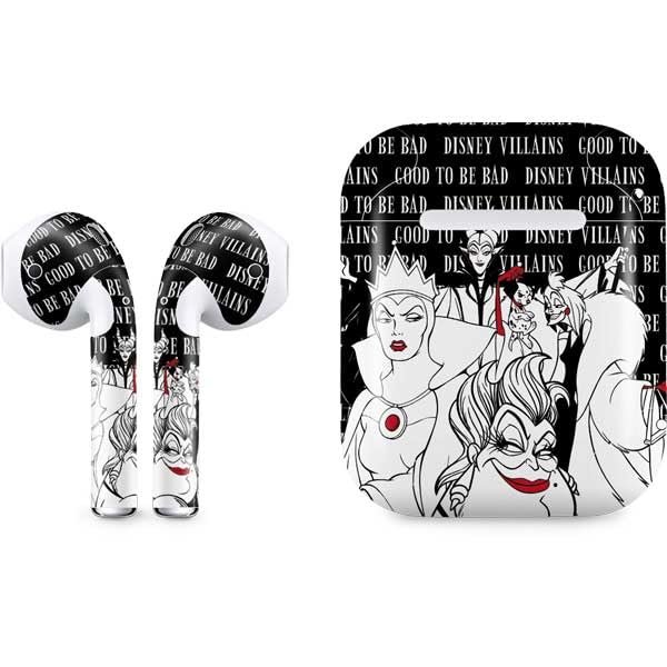 Skinit Decal Audio Skin Compatible with Apple AirPods - Officially Licensed Disney Villains Characters Art Design