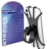 STRAUSS Silicon Mobile Phone Holder with 360 Degree Rotation, (Black) view 1