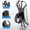 STRAUSS Silicon Mobile Phone Holder with 360 Degree Rotation, (Black) view 2