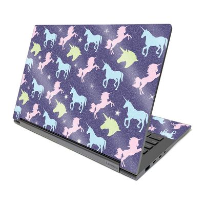 MightySkins Glossy Glitter Skin Compatible With Lenovo Yoga C940 14 (2020) - Unicorn Dream | Protective, Durable High-Gloss Glitter Finish | Easy to Apply, Remove, and Change Styles | Made in The USA