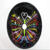 10" ROUND TALAVERA SINK, vessel mexican bathroom sink handmade folk art ceramic view 1
