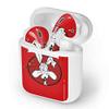 Skinit Decal Audio Skin Compatible with Apple AirPods - Officially Licensed Looney Tunes Wile E Coyote Stars Design view 4