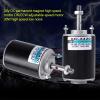 XD-3420 12/24V 30W High Speed CW/CCW Low Noise Permanent Magnet DC Reversible Motor for DIY Generator(24V6000) view 3