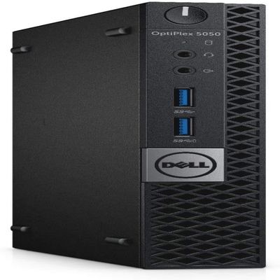 Dell OptiPlex 5050 Micro Form Factor (Intel Core i5-7600T, 32GB DDR4, 256GB SSD) WiFi, DP, HDMI, Windows 10 Pro (Renewed) 