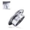 DZDZXQG Air Vent Stainless Steel Grille External Extractor Round Wall Vent Cover for Bathroom Office Kitchen Ventilation,150mm view 2