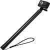 TELESIN Long Selfie Stick Pole Invisible 3M/118 Inch Carbon Fiber Monopod for DJI Action 6 5 Pro 4 3 Osmo Nano 360 Pocket 3 GoPro Max Hero 13 12 11 10 9 Insta360 X3 X4 X5 Ace Pro Go3 view 1