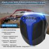 OPL5 1Pair ATV UTV Speaker System with LED Blue Light Waterproof All-in-One 1"-1.5" Handlebar Mount MP3 Music Player Audio Amplifier System USB Speaker System for ATV UTV (MT486) view 3