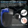 OPL5 1Pair ATV UTV Speaker System with LED Blue Light Waterproof All-in-One 1"-1.5" Handlebar Mount MP3 Music Player Audio Amplifier System USB Speaker System for ATV UTV (MT486) view 4