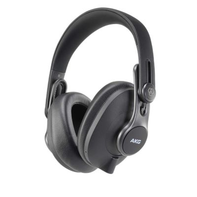 AKG Pro Audio K371BT Bluetooth Over-Ear, Closed-Back, Foldable Studio Headphones (Renewed)