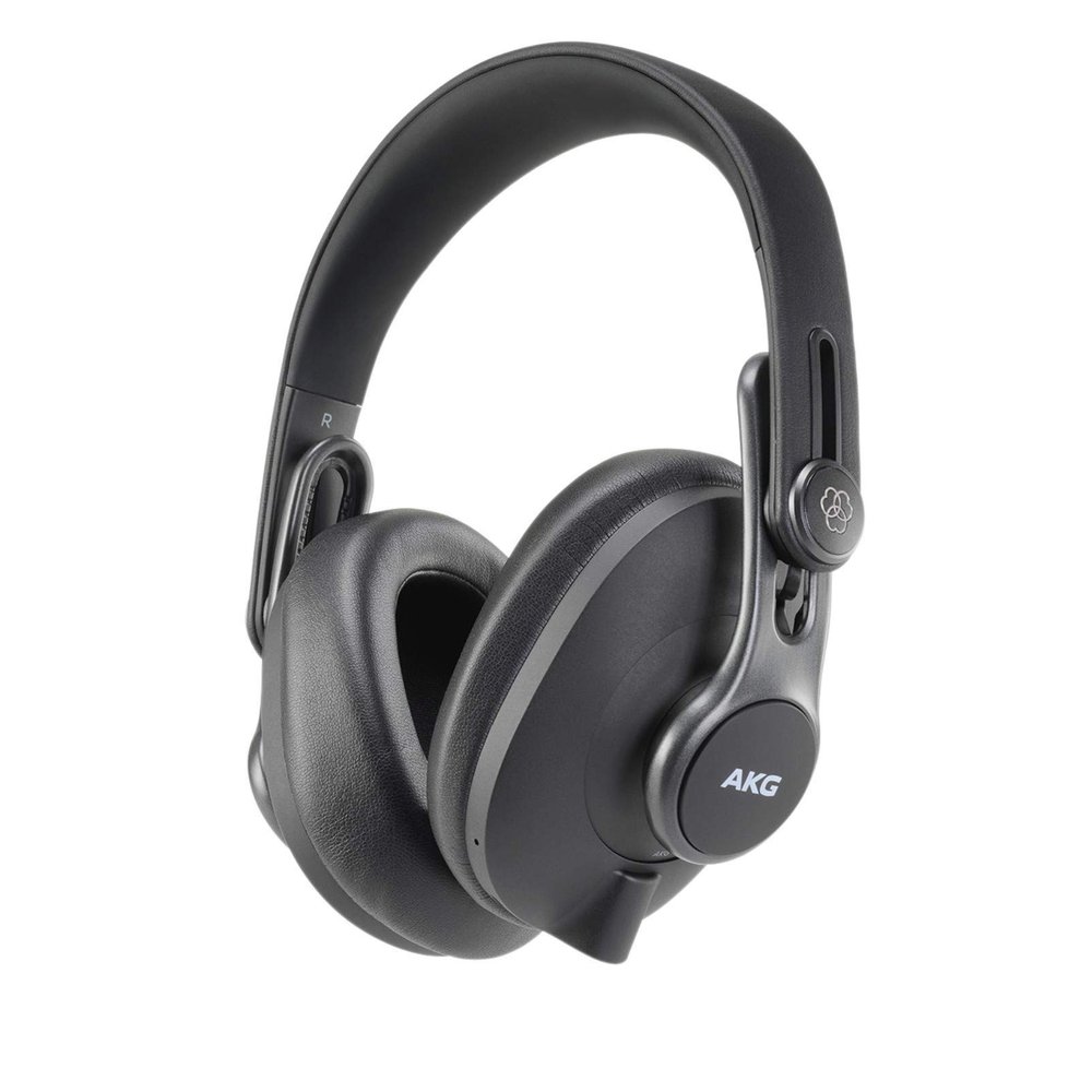 AKG Pro Audio K371BT Bluetooth Over-Ear, Closed-Back, Foldable Studio Headphones (Renewed)
