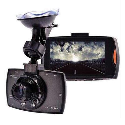 SafetyFirst HD 1080p Night Vision Car Dash Camcorder, 1080P Front and Rear Camera for Cars with G-Sensor, Supports 32GB TF Card