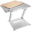 Laptop Stand Ergonomic Aluminum Laptop Computer Portable Riser | Adjustable Laptop Mount Multi-Angle Stand Elevator for Desk | Laptop Computer Stand, Laptop Workstation Notebook Reading Holder Laptops view 2