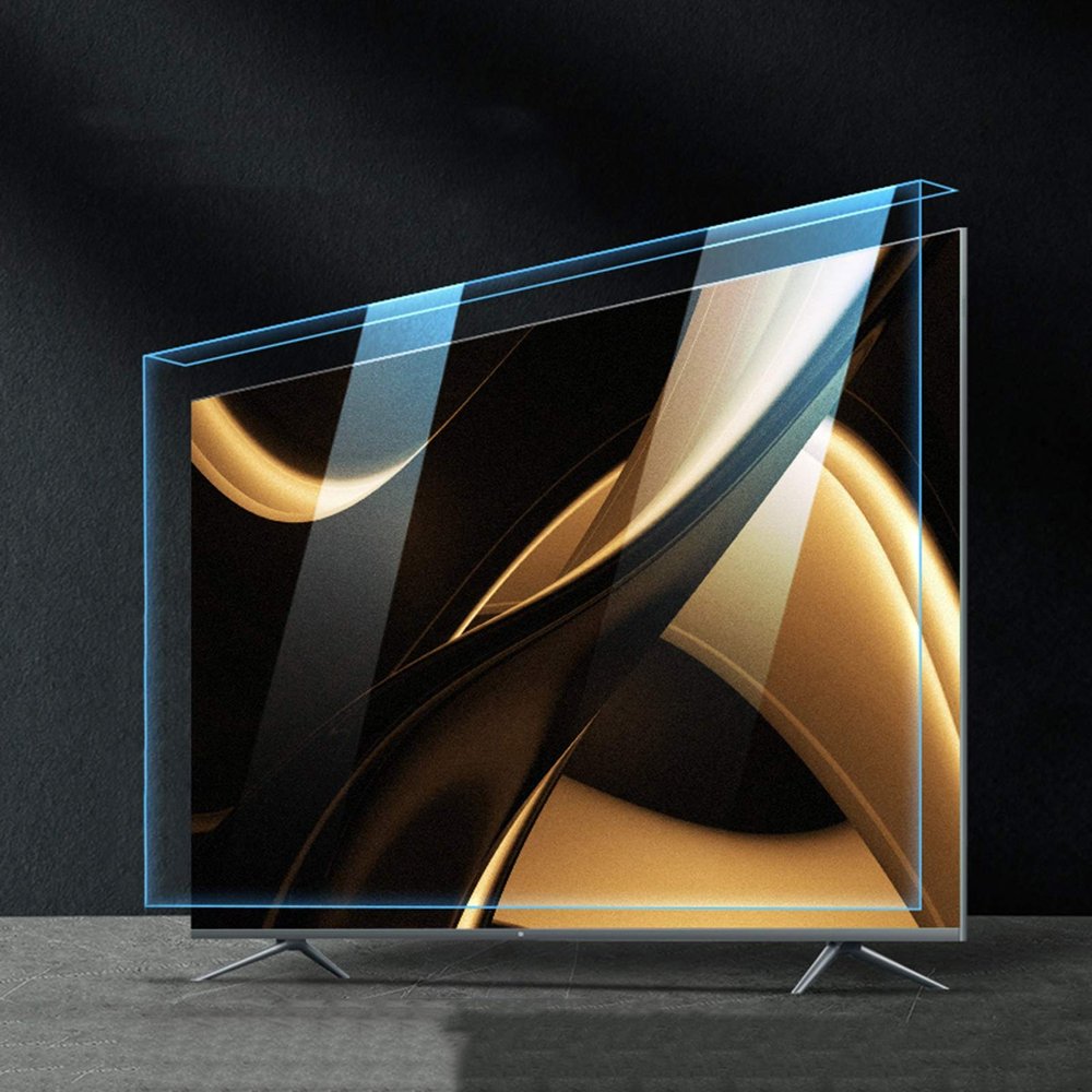 LCD Screen Protective Film, Hanging Style TV Screen Protector Reduce Eye Strain and Eye Strain Anti-Blue Light Filter, Used for 32-75 Inch TV, LED, OLED ALGFree