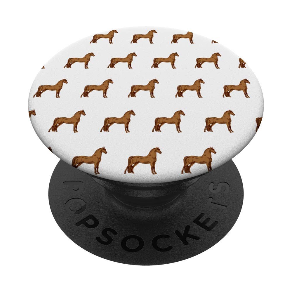 Tennessee Walking Horse Equestrian Watercolor Painting PopSockets PopGrip: Swappable Grip for Phones & Tablets