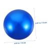 Hemobllo Watch Back Opening Balls 4pcs Rubber Watch Repair Kit Blue view 3