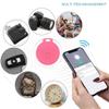 4 Pack Smart Key Finder Locator, GPS Tracking Device for Kids Pets Keychain Wallet Luggage Anti-Lost Tag Alarm Reminder Selfie Shutter APP Control Compatible iOS Android view 3