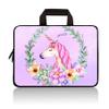 11" 11.6" 12" 12.1" 12.5 Inch Laptop Carrying Bag Case Notebook Ultrabook Bag Tablet Cover Neoprene Sleeve Briefcase Bag Compatible with Samsung Google Acer HP DELL Lenovo Asus(Purple Unicorn) view 1