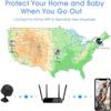 X W EI UNION Secret Camera Spy Camera WiFi Home Security Camera Mini Hidden Camera Video Recorder Night Vision Live Feed Playback Phone App Control Nanny Cam Pet Camera view 4