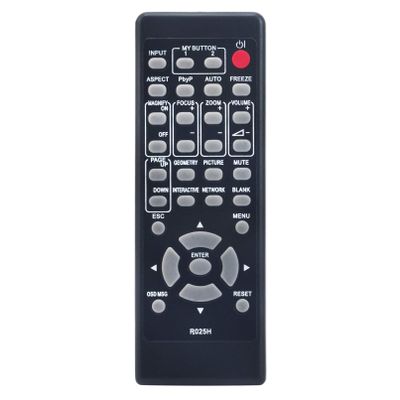 New R025H Replaced Remote Control fit for Hitachi LCD Projector CP-WU5500 CP-WX5500 CP-X5550 CP-WU5505 CP-WX5505 CP-X5555 CP-EX3051WN CP-EX3551WN CP-EX4551WN CP-EW3551WN CP-EW4051WN