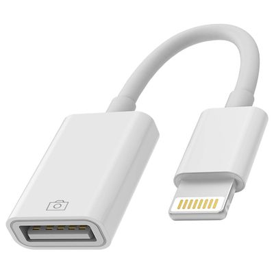 Adapter Compatible for lightning male to USB 3.0 Female OTG Compatible with iPhone 11 12 pro max mini Xr X xs 8 7 6Plus for iPad Air,Support Camera,Card Reader,Flash Drive,Mouse,Keyboard,Hub,MIDI