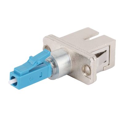 Ejoyous to SC Adapter, Fiber Optic Adapter Connector Male to SC Female Fiber Optical Coupler Adapter Industrial Supplies for Fiber Emergency Repair and Connection