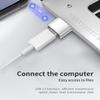 zoyuzan 3 Pack USB C Female to USB Male Adapter, Fast and Safe Charge, Durable Aluminum Casing, Easy to Use, No Installation Required view 4