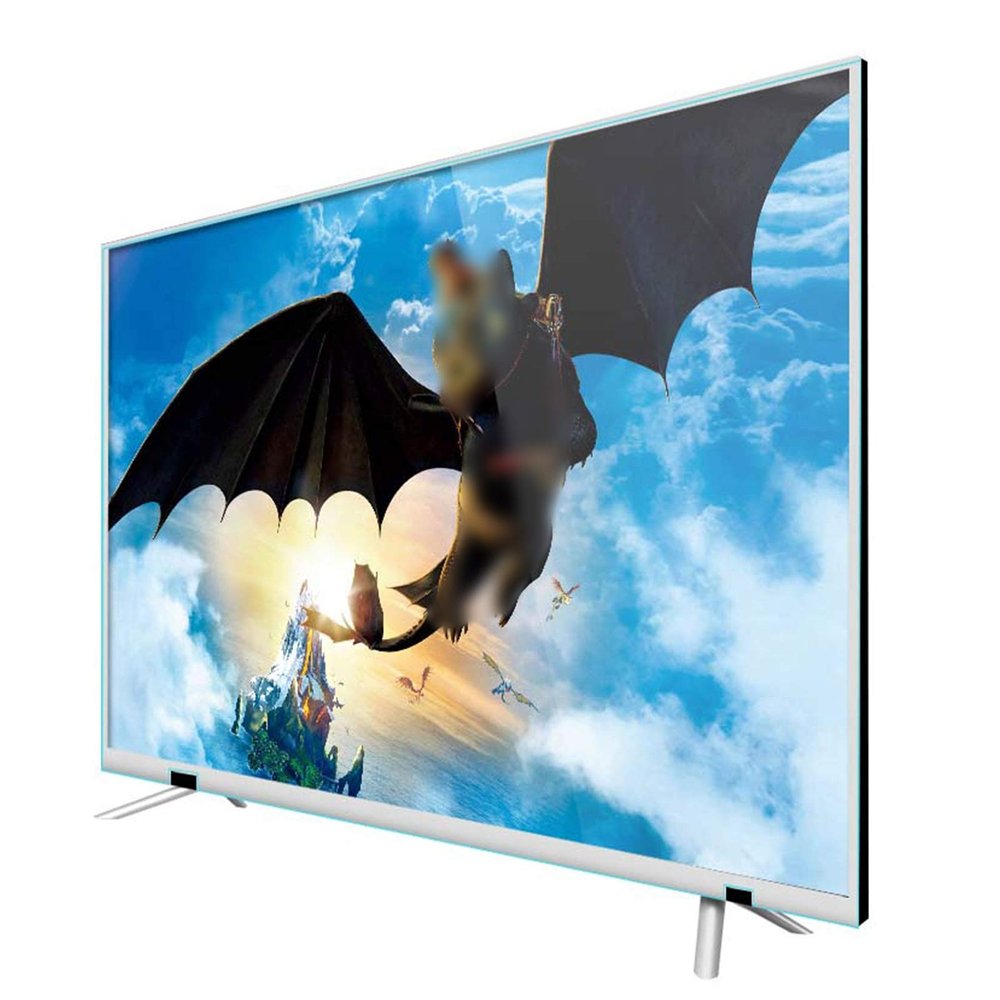32-65 Inch Anti-Glare TV Screen Protector & Anti Blue Light Film Reduce Eye Fatigue and Eye Strain Tempered Glass Film for LCD, LEDCustomizable Size ALGFree
