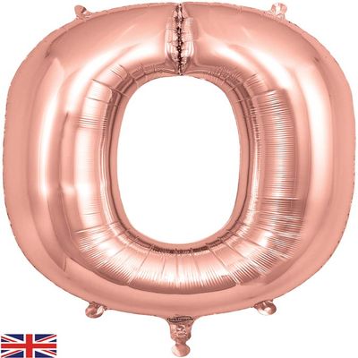 OAKTREE UK 603509 Oaktree 34" Number 0 Rose Gold