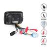 GUZARE Marine Stereo Bluetooth Waterproof Boats Golf Cart Radio Digital Media Stereo Receiver AM FM Tuner Bluetooth Streaming on ATV UTV Motorcycle and Spa Hot Tubs view 4