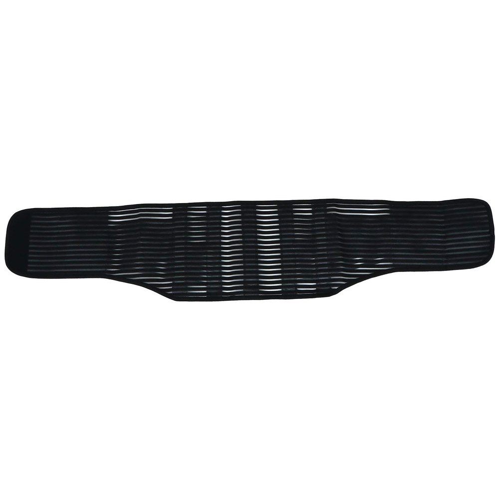 Healifty 1pc Sports Adjustable Belt Sweat Waist Band Exercise Belt Black Sash Exercise Waist Band Stomach Belly Sweat Sports Lower Back Brace Lumbar Strap Fitness