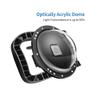CamGo Shoot Dual Handheld Dome Port for GoPro Hero 12 / Hero 11 / Hero 10 / Hero 9 Black view 3