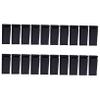 Hemobllo 20pcs Self-Adhesive Cable Organizer Clips Cord Management for Home Office and School Use Tidy up USB Tv and Power Cords Strong Adhesive Pads view 1