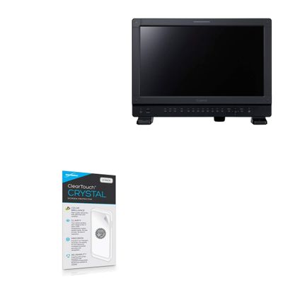 BoxWave Screen Protector Compatible with Canon DP-V2421 - ClearTouch Crystal (2-Pack), HD Film Skin - Shields from Scratches