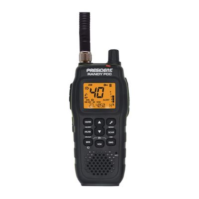 President Electronics RANDY Handheld Or Mobile Cb Radio