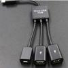 Micro USB OTG hub one in Three OTG hub Power Supply one in Three OTG hub view 3