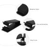 Hemobllo 20pcs Self-Adhesive Cable Holder Clips for Wire Organizer for USB Power and Tv Keep Your Space Neat and Tidy Design view 3