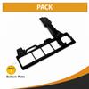Replacement Part For Bissell 3910 Vacuum Cleaner Bottom Plate # compare to part 2032374 view 2