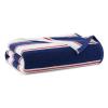 Aston & Arden Striped Beach Towel - Oversized 35 x 70 Soft Plush Thick Cotton, 600 GMS Heavy & Luxury for Pool Chairs, Resort, and Hot Tub, Navy/Red view 1