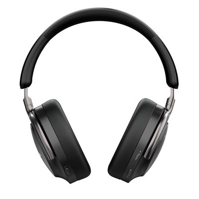 Saramonic Advanced Wireless Bluetooth 5.0 ANC and CVC 8.0 Noise-Cancelling Over-Ear Headphones with 40mm Drivers and Leather Earpads (SR-BH900), Black