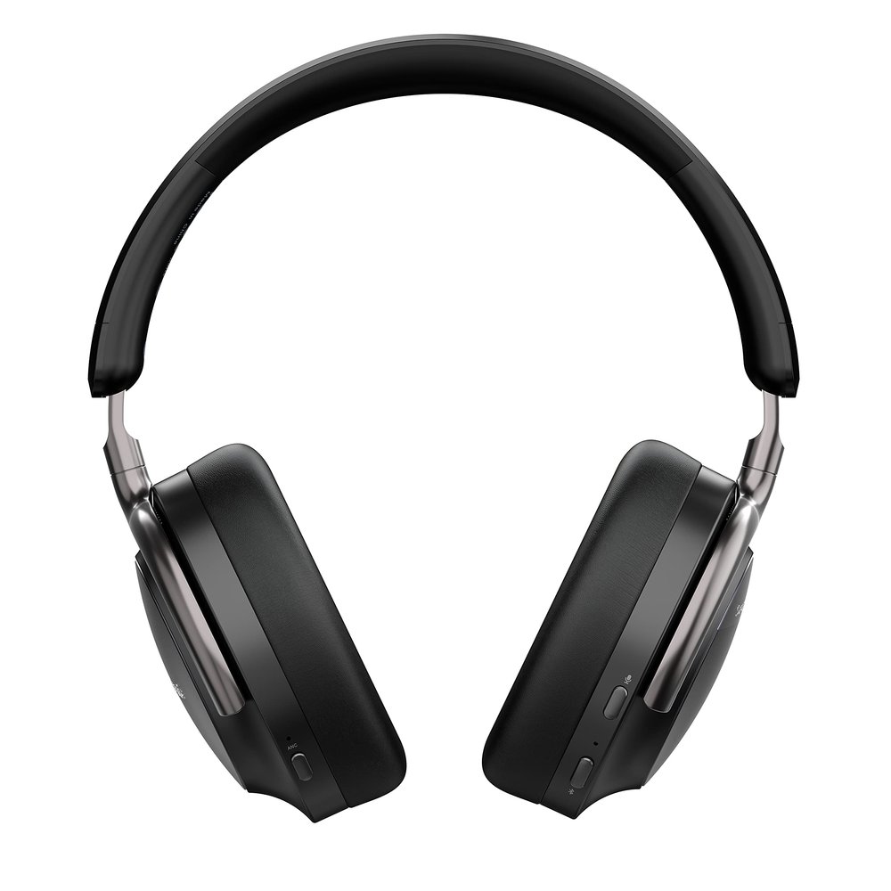 Saramonic Advanced Wireless Bluetooth 5.0 ANC and CVC 8.0 Noise-Cancelling Over-Ear Headphones with 40mm Drivers and Leather Earpads (SR-BH900), Black