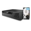 Amcrest 4K Security Camera System w/ 4K 8CH PoE NVR, (4) x 4K (8-Megapixel) IP67 Weatherproof Metal Turret Dome POE IP Cameras (3840x2160), Pre-Installed 2TB HDD, NV4108E-IP8M-T2599EW4-2TB (White) view 2