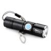 Mini USB Rechargeable Flashlight (2-Pack) Multifunctional Torch Waterproof IPX6 for Outdoor Night Riding/Camping/Emergency - Black view 3