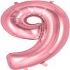 OAKTREE UK 603592 Oaktree 34" Number 9 Rose Gold view 1