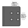19in Rack Mount Kit Compatible with for Cisco Small Business SG350 Compact Series 1RU view 2