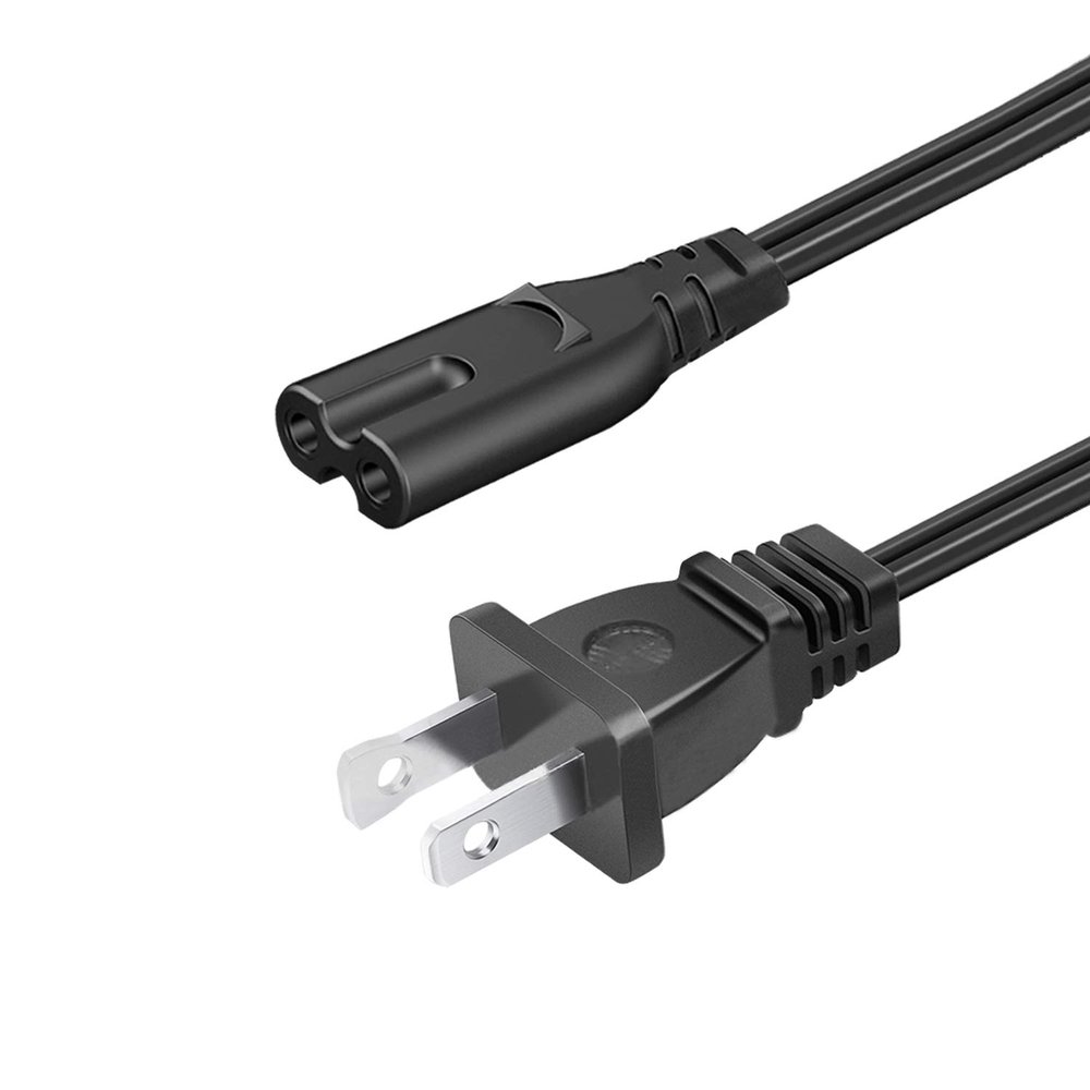 8.2ft Power Cord Replacement for Klipsch SW-350 RSB11 R20B R10B SW-450 1010438 1010439 KD-10SW R-121SW R-101SW SB3 SB3BK Subwoofer 2 Prong Power Cord AC Cable