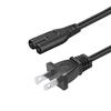 8.2ft Power Cord Replacement for Klipsch SW-350 RSB11 R20B R10B SW-450 1010438 1010439 KD-10SW R-121SW R-101SW SB3 SB3BK Subwoofer 2 Prong Power Cord AC Cable view 1