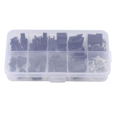JST-2.54mm, M/F Crimp Pins Electrical Terminals Wire Pin Header, 2/3/4/5Pin Electronic Products for Aircraft Household Appliances Automobile