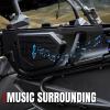 A & UTV PRO Maverick X3 Speaker Pods,Front Door Speaker Enclosure 6.5 inch Mount Compatible with 2017-2024 2025 Can Am Maverick X3 / X3 Max/Turbo/R Stereo System view 2