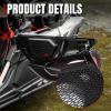 A & UTV PRO Maverick X3 Speaker Pods,Front Door Speaker Enclosure 6.5 inch Mount Compatible with 2017-2024 2025 Can Am Maverick X3 / X3 Max/Turbo/R Stereo System view 3