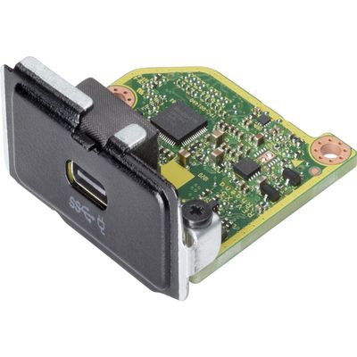 HP Type-C USB 3.1 Gen2 Port with 100W PD v2-0.7" Height x 1.6" Width x 1.6" Depth - Black, Silver
